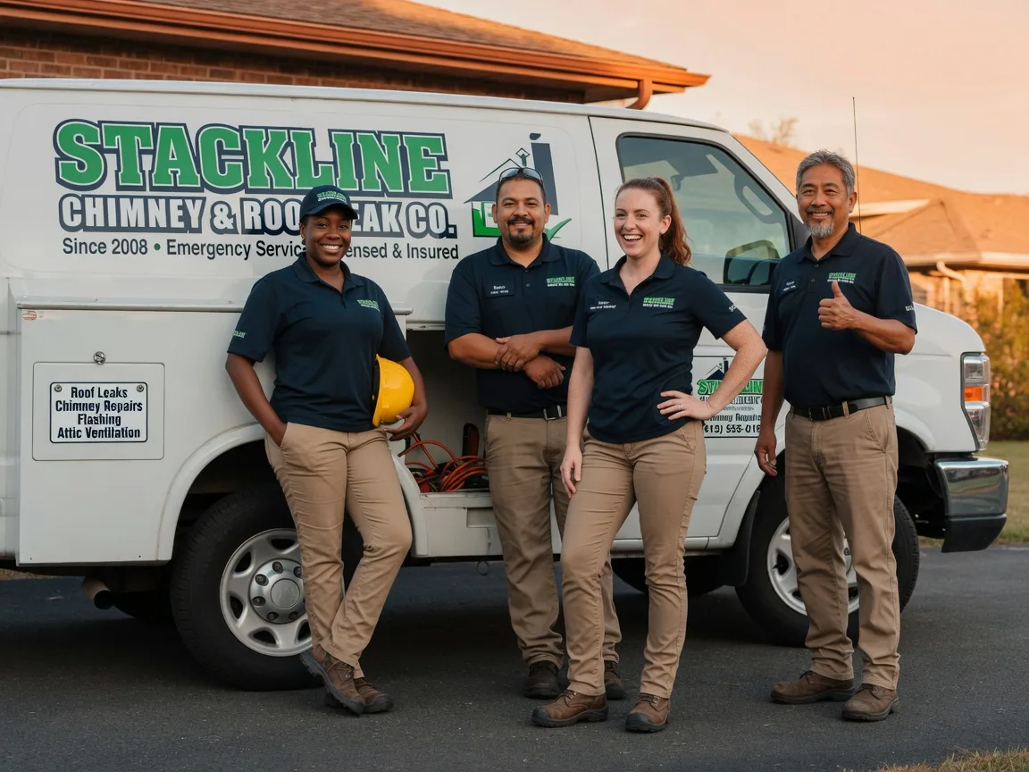 Chimney flashing repair company in Tinley Park, IL